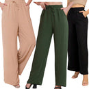 [Leve 3 Pague 2] Calça Feminina Santino em Algodão e Seda Gelo (Elegante e Sofisticada!)