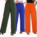 [Leve 3 Pague 2] Calça Feminina Santino em Algodão e Seda Gelo (Elegante e Sofisticada!)