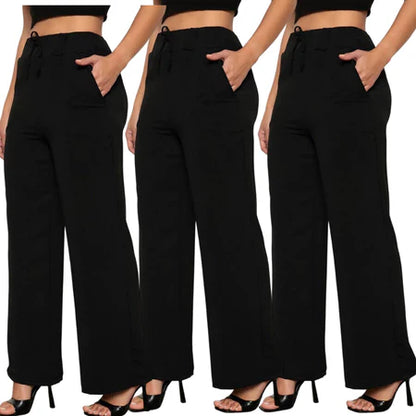 [Leve 3 Pague 2] Calça Feminina Santino em Algodão e Seda Gelo (Elegante e Sofisticada!)