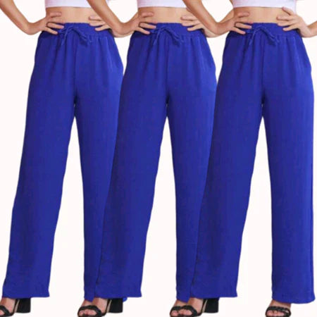 [Leve 3 Pague 2] Calça Feminina Santino em Algodão e Seda Gelo (Elegante e Sofisticada!)